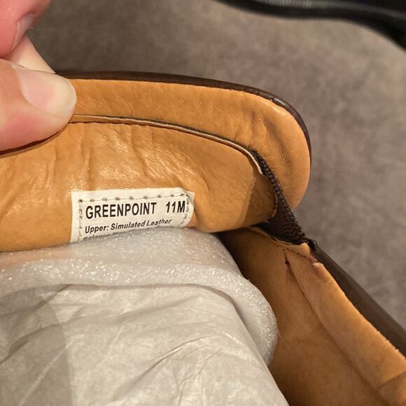 Men’s Deer Stags Greenpoint Dark Brown Shoes 902 Collection Size 11M NWT - Picture 8 of 9